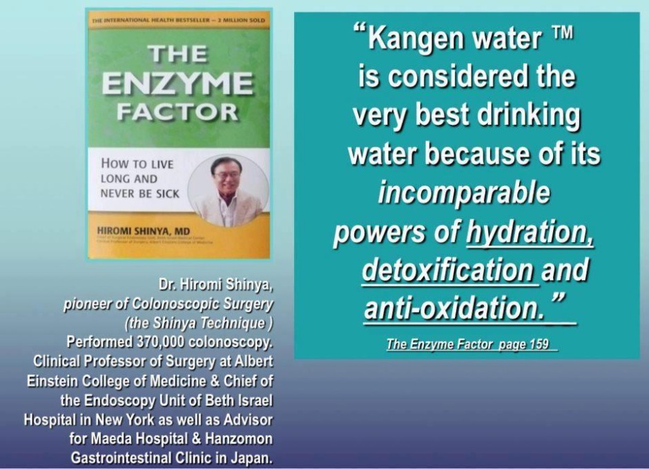 Dr. Shinya's Book, The Enzyme Factor Cathy Weaver